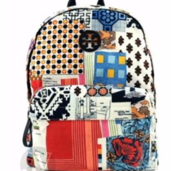 Tory Burch Handbags - NWT!!! TORY BURCH Scrapbook Printed Nylon Backpack